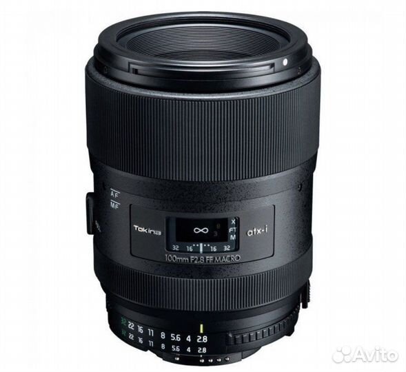 Tokina atx-i 100 f2.8 FF macro для Nikon F