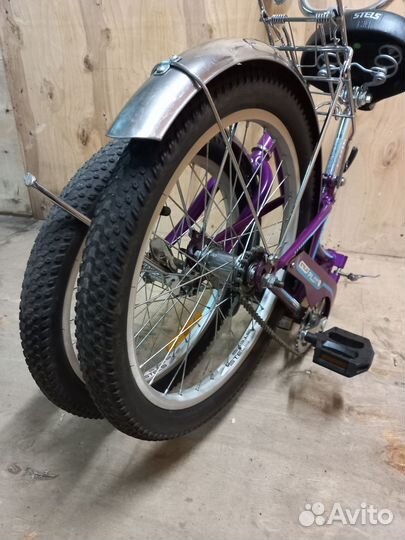 Велосипед складной бу 20.дюймов