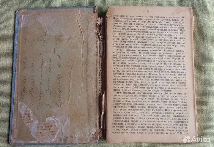 Обиходная рецептура садовода Штейнберг 1911