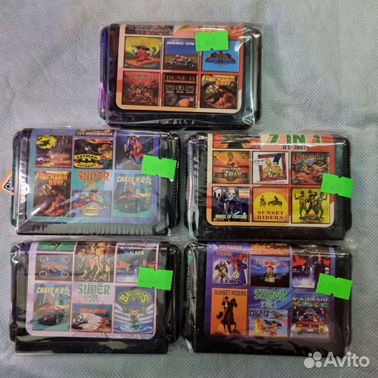 Картридж для sega 16 bit новый