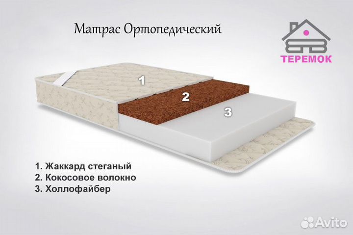 Детская кровать Малыш 160х80