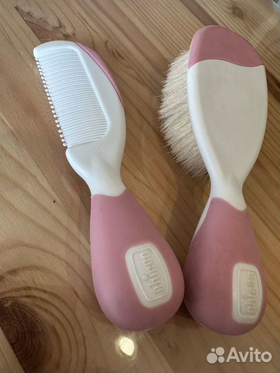 Расческа и щетка Chicco для новорожденных