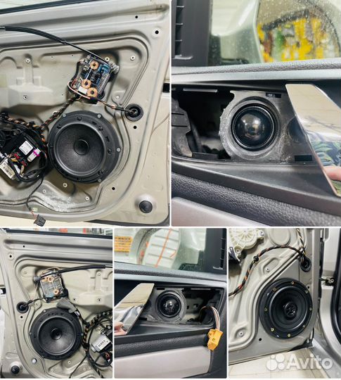 Замена штатки с магнитолой и сабвуфером в авто
