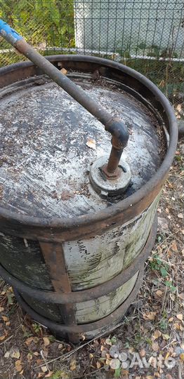 Алюминиевая бочка бак 200+л