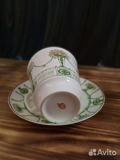Чайная пара лфз костяной фарфор