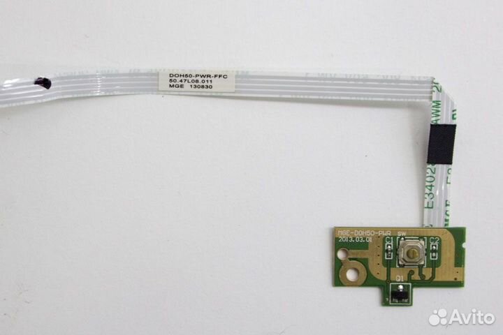 Кнопка включения 50.47l08.011 для Dell Inspiron 15