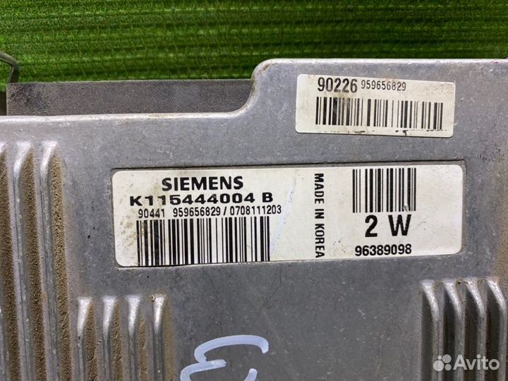 Блок управления двигателем Daewoo Matiz