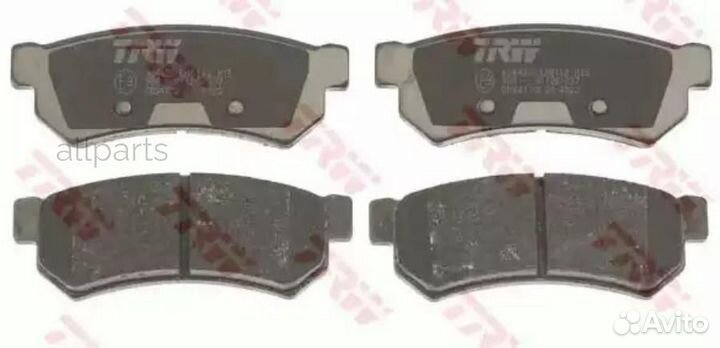 TRW GDB4178 Колодки торм диск к-т задн