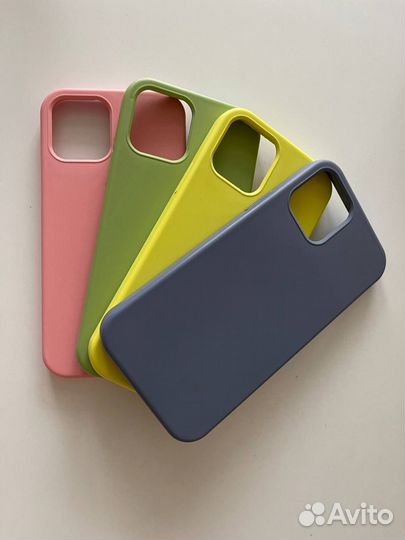 Чехлы силиконовые на iPhone оригинал