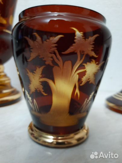 Вазы, Богемия Чехословакия 60-70гг прошлого века