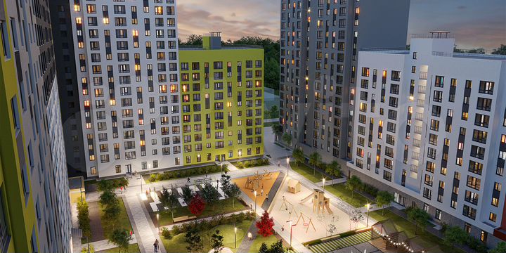 2-к. квартира, 63,2 м², 2/18 эт.