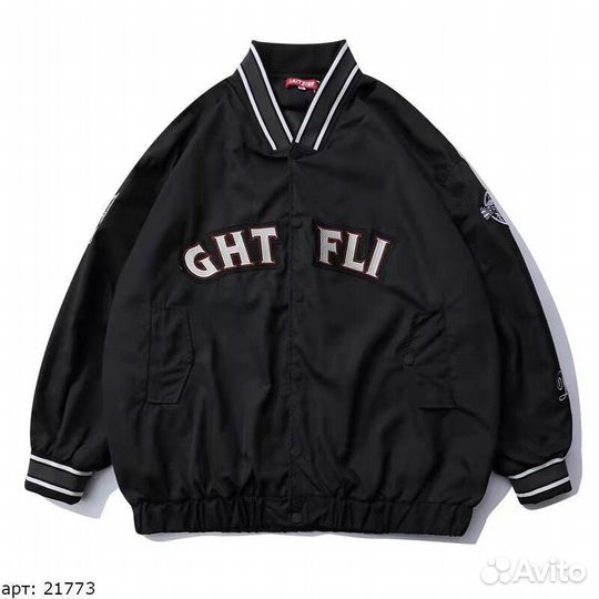 Бомбер Черный