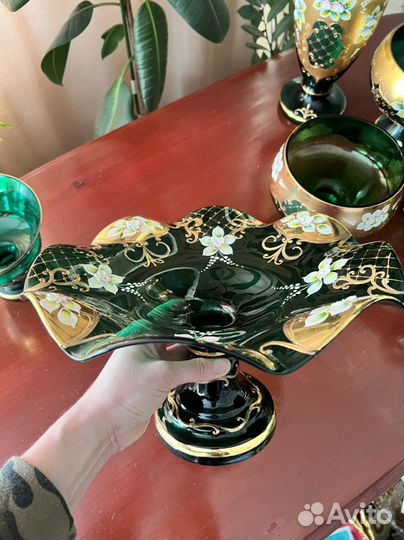 Ваза для фруктов bohemia