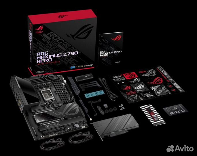 Новая материнская плата asus ROG maximus Z790 hero