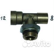 Фитинг тройник д.12 9412 12-8-M22x1,T5C (Camozzi)