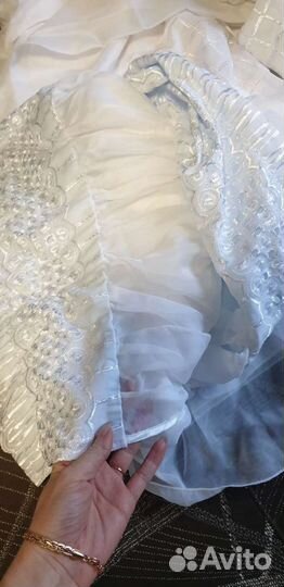 Бортики в кроватку и вуаль для балдахина