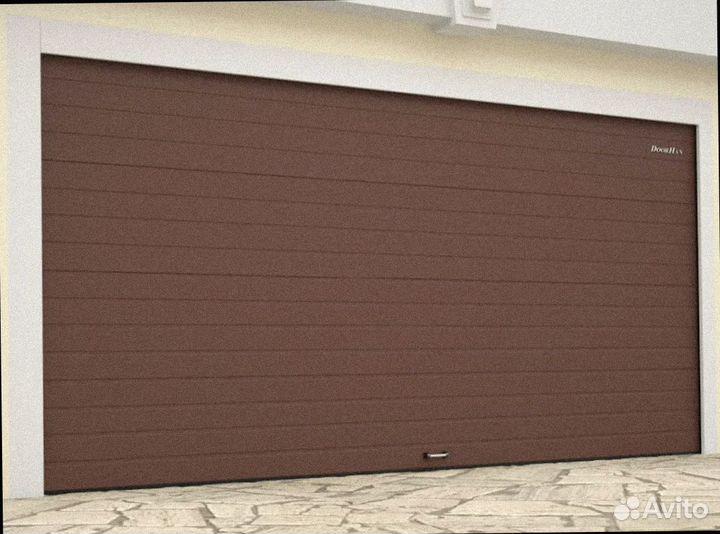 Автоматические гаражные секционные ворота