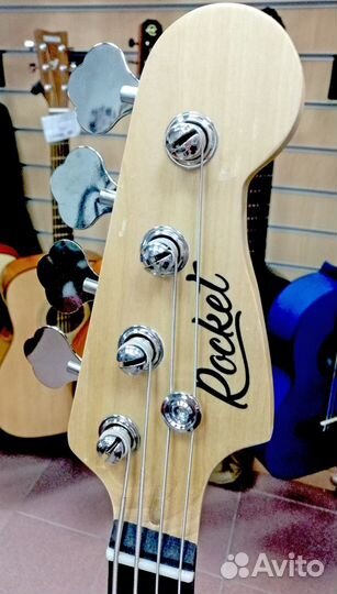 Бас гитара rocket JB-1 BK