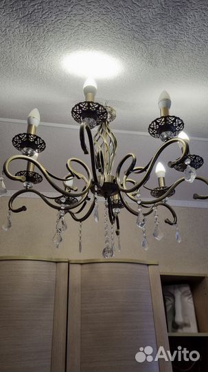 Люстра потолочная бу