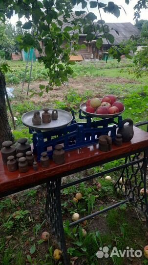 Весы с гирями СССР, раритет