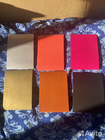 Цветной картон