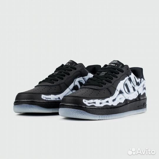 Кроссовки Nike Air Force 1 Low Skeleton Black