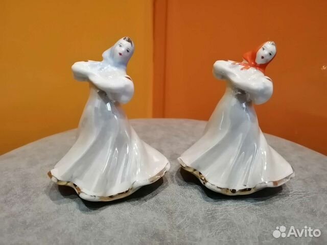 Статуэтки. Плясунья. Дулево