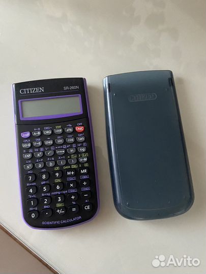 Инженерный калькулятор citizen SR-260N