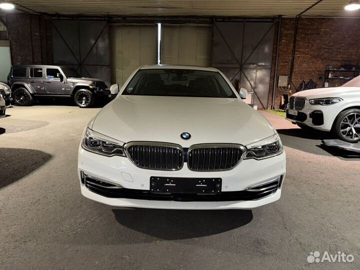 BMW 5 серия 2.0 AT, 2020, битый, 99 800 км