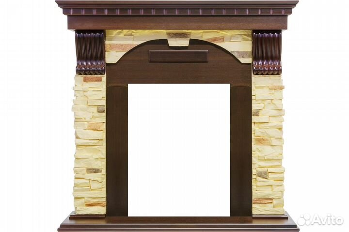 Каминокомплект Dublin очаг Majestic FX M Brass