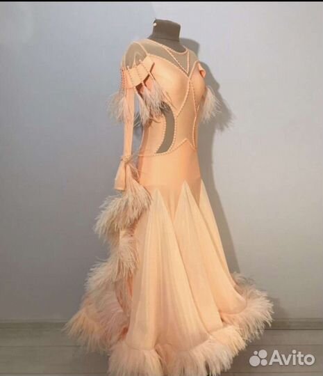 Платье для танцев Ю1 стандарт