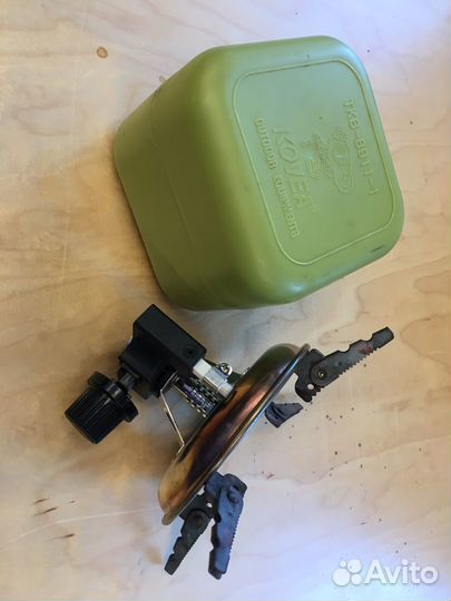 Газовая горелка туристическая с посудой