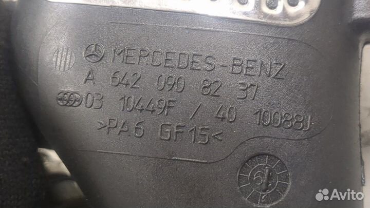 Патрубок воздушного фильтра Mercedes ML W164, 2007