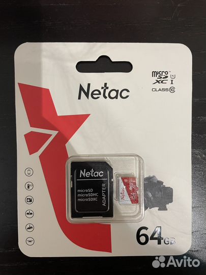 Карта памяти MicroSD 64gb