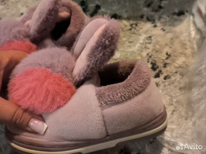 Домашние тапочки для девочки 26-27