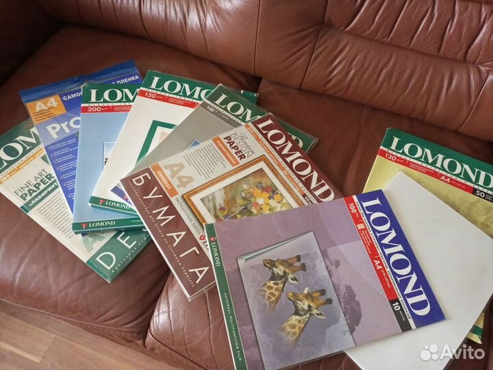 Фотобумага lomond, А4, 6 упаковок +