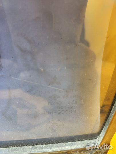 Форточка задняя правая для Mitsubishi Galant8 evro