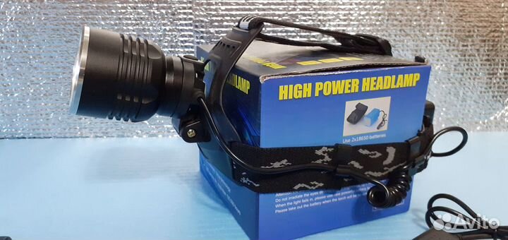 Фонарь налобный Хантер Крупная линза Функция Zoom