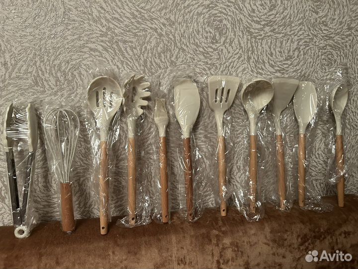 Набор силиконовых кухонных принадлежностей