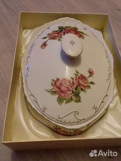 Блюдо Корейская Роза Статуэтка Италия