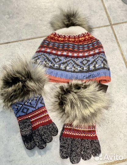 Комплект шапка и перчатки