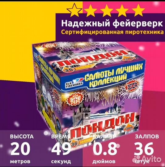 Салют Лондон slk