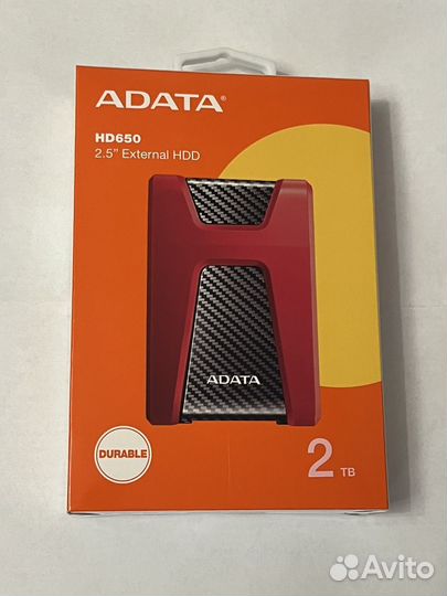 Новые внешние жесткие диски Adata HD650 2Tb