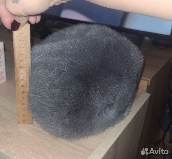 Шапка из норки новая