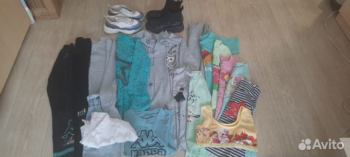 Пакет вещей на девочку