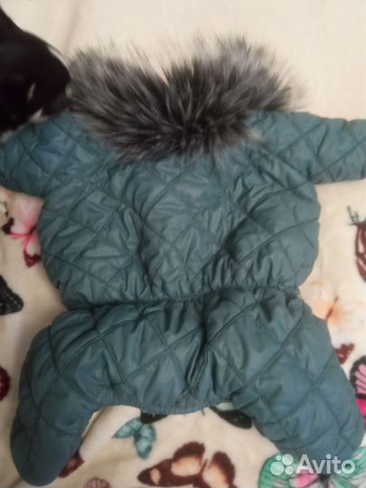 Зимний комбинезон теплый для маленьких собак