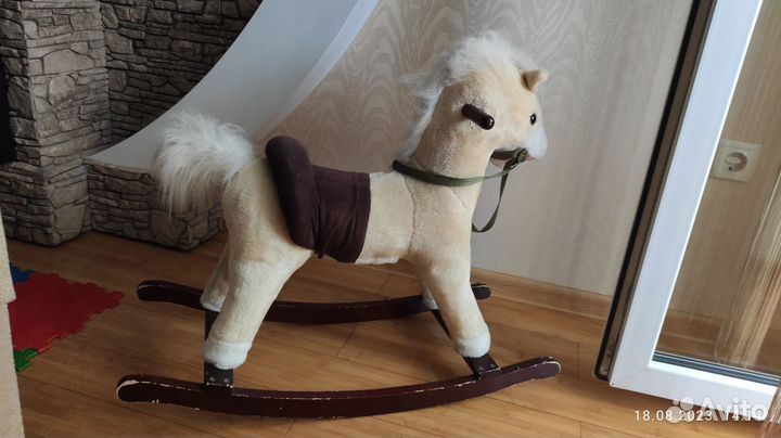 Детская Лошадка качалка