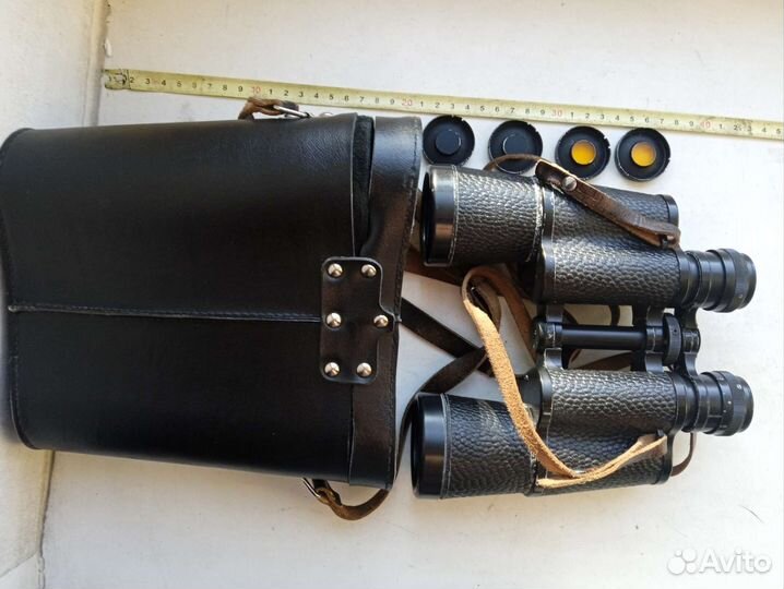 Бинокль Олимпиада зомз бпц 7х50 кофр СССР фильтры