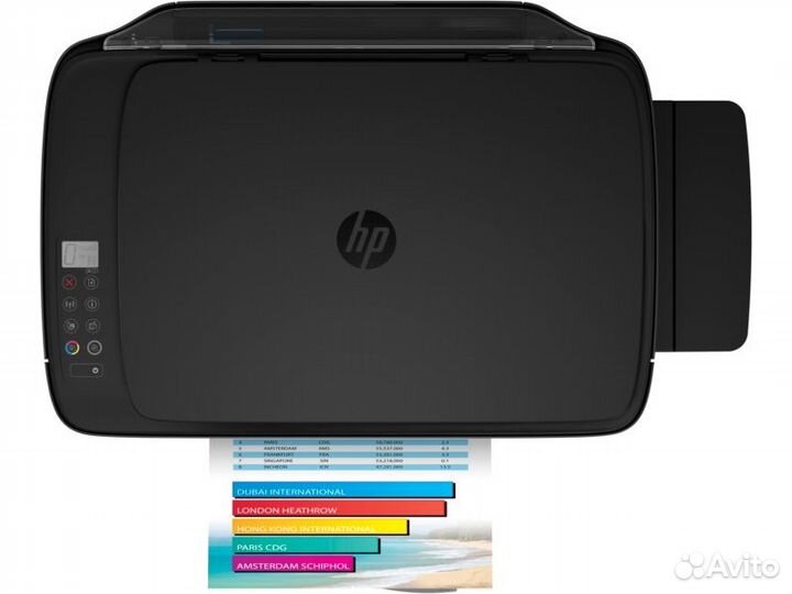 Цветной струйный мфу принтер с снпч