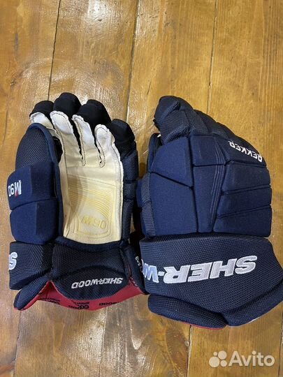 Краги хоккейные размер 15 shcerwood